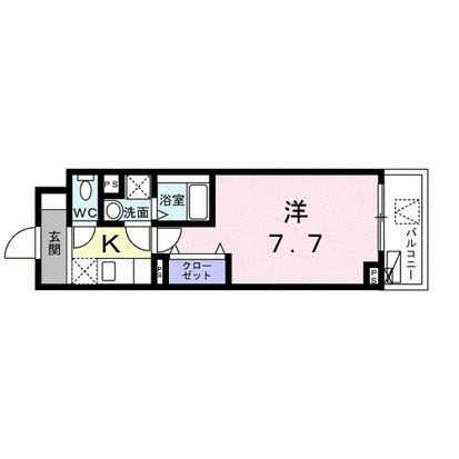 ウエスト シックスの間取り