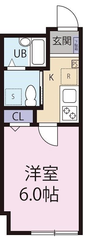 グランシャレー北千住の間取り|間取りです。