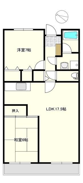 エミネンスあざみ野第２の間取り