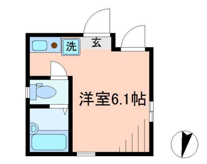 マーチ田端の間取り