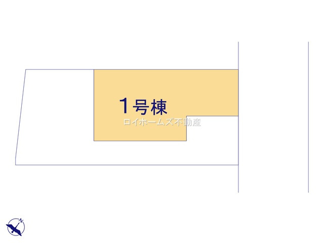 【区画図】 | 犬山市上野新町33『仲介料無料』新築戸建て | 1号棟