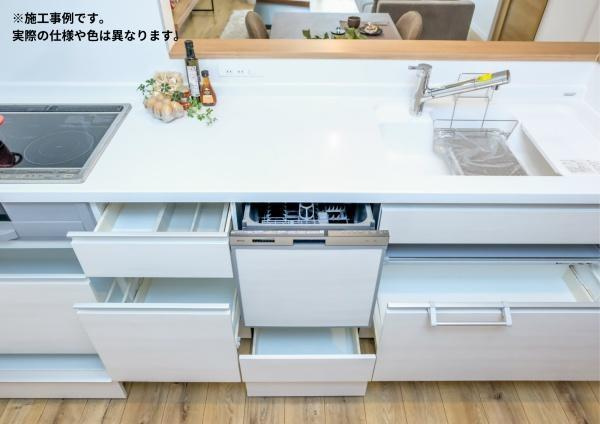 横田Ⅱ　SW新築のキッチン|※写真はイメージです。実際の仕様や色は異なります。