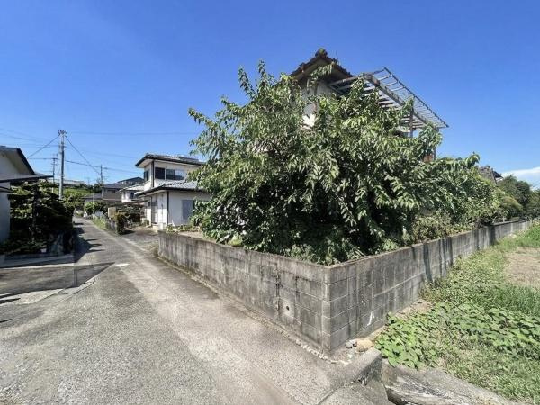 挾間向原　土地の前面道路含む現地写真|前面道路含む現地（2026年7月撮影）
