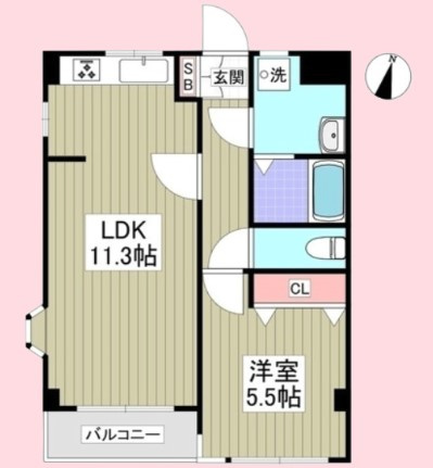 セレストの間取り
