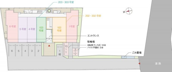 【区画図】 | アンブル二番館(アンブルニバンカン)