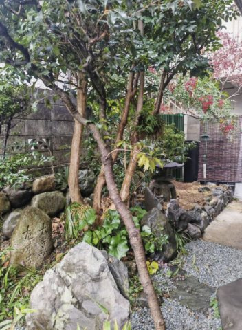 静市市原町の庭