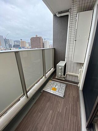 パレステージ大島のバルコニー