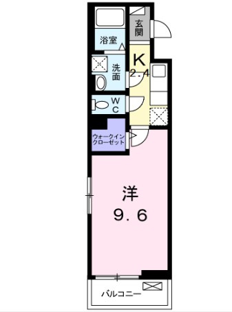 レーヴ習志野の間取り