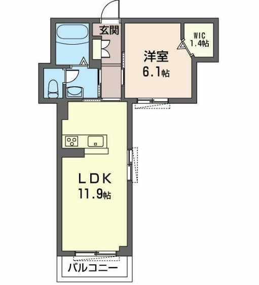 ラ　コルドの間取り