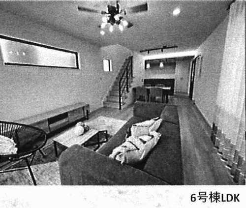 茅ヶ崎市柳島海岸　新築戸建全19区画の居間・リビング