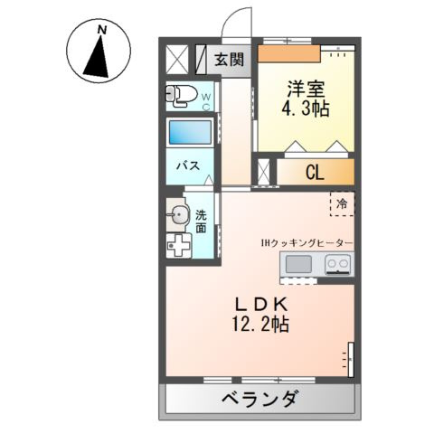グランセドナの間取り