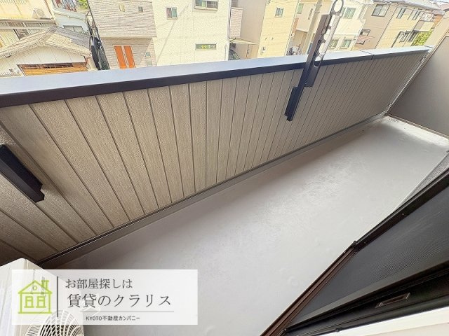 GRAMM西衣手町のバルコニー