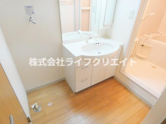 ヴィラマルーンの洗面所