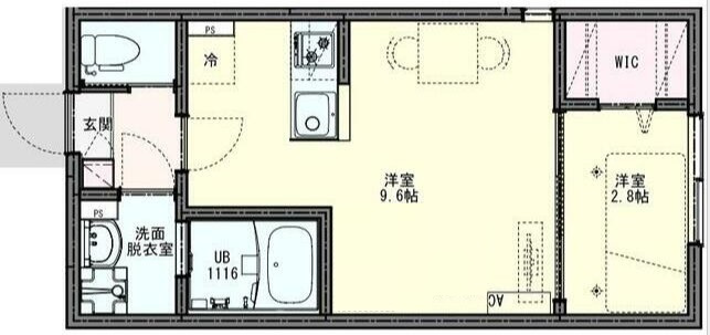 クレイスひばりヶ丘2の間取り