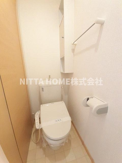 ラフォレスタのトイレ|温水洗浄便座のトイレです◇