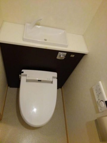 アルカンシエルＢのトイレ|トイレもきれいです