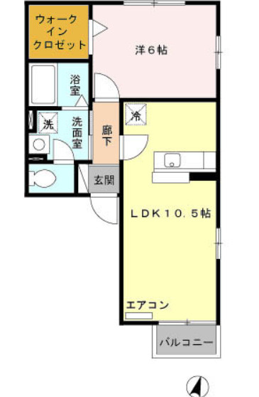 エスポワールの間取り