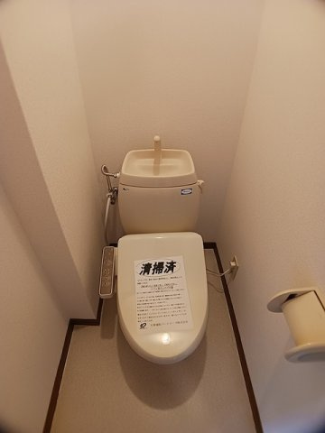 エステート永浦２のトイレ|シンプルで使いやすいトイレです