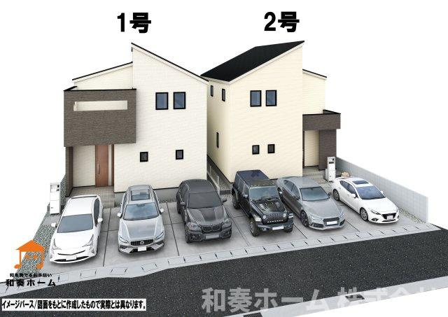 リナージュ ネクスジー 北島町中村01期の完成予想図