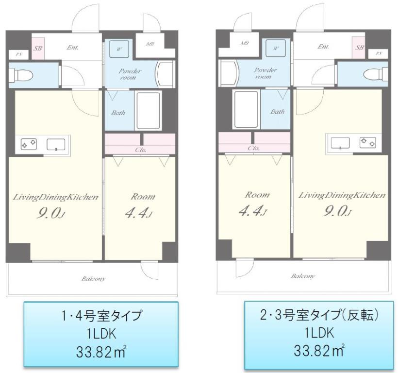 ホルツ博多駅前の間取り