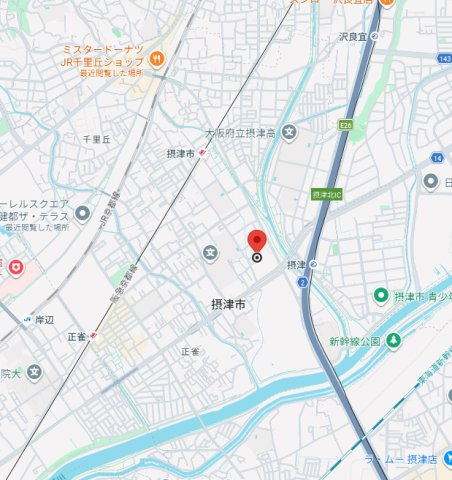 クリエイト三島の地図
