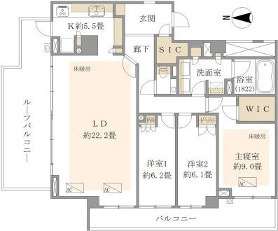 パークコート渋谷大山町ザ・プラネ悠邸