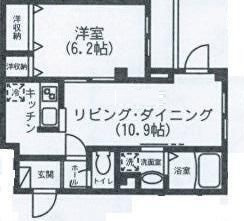 クリアハイムの間取り|間取りです。