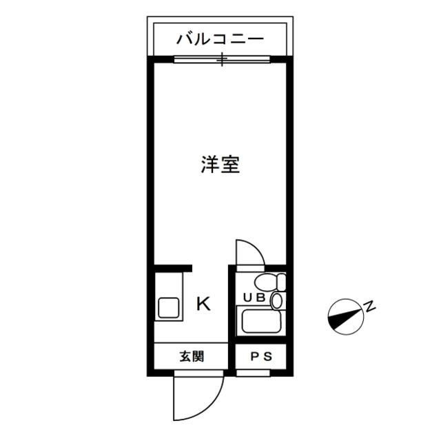 ベルサイユ大森の間取り