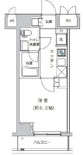 ライジングプレイス綾瀬三番館の間取り|間取りです。