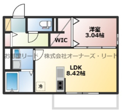 D-ROOMクレスト国分の間取り