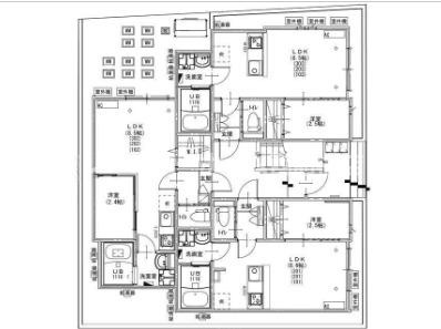 KEIAI RESIDENCE 北習志野Ⅴの区画図