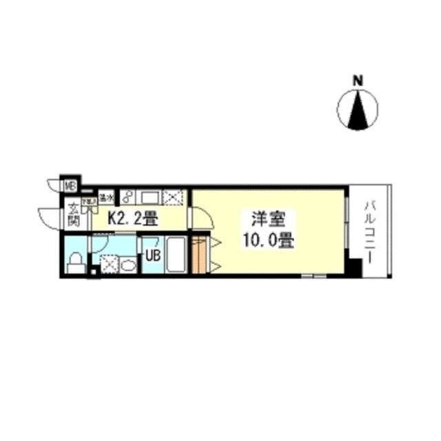 アイ・ウエスト茨木の間取り
