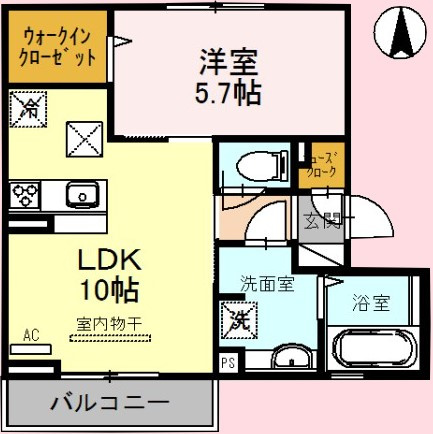 グランシャリオの間取り