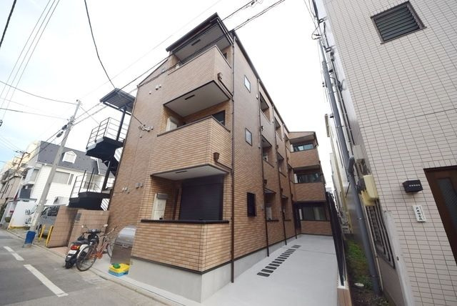 グランディール千住の外観