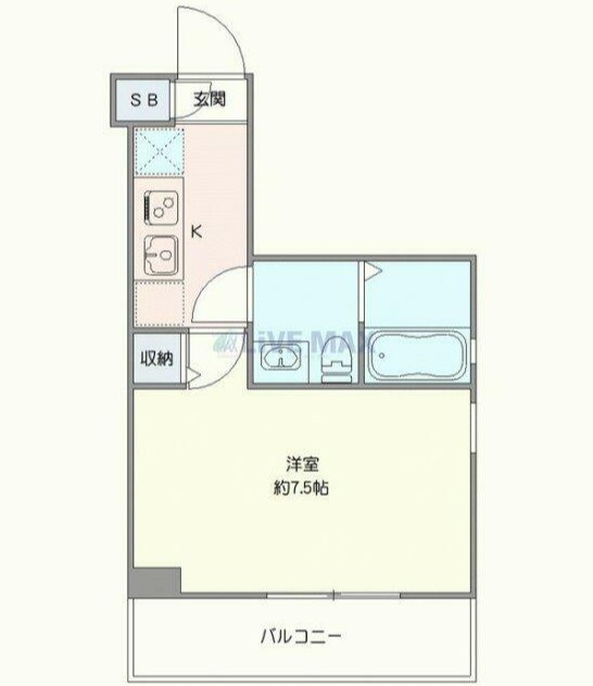 インフィニティ大宮の間取り