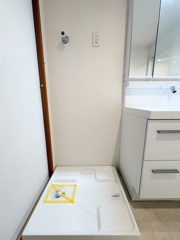 レピア戸田公園のランドリースペース|レピア戸田公園：室内洗濯機置き場です！