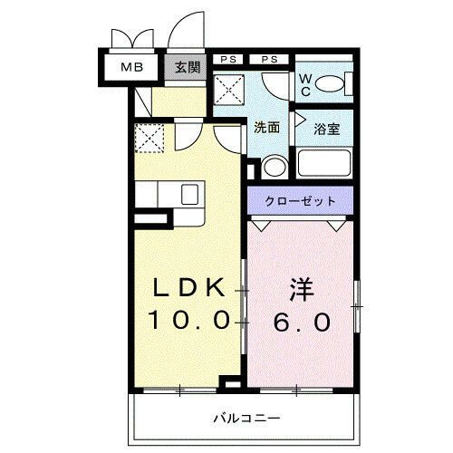 ロイヤルパイン　ストリームの間取り