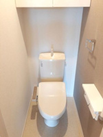 清潔感のあるトイレです
