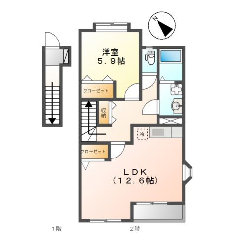 プルミエールの間取り