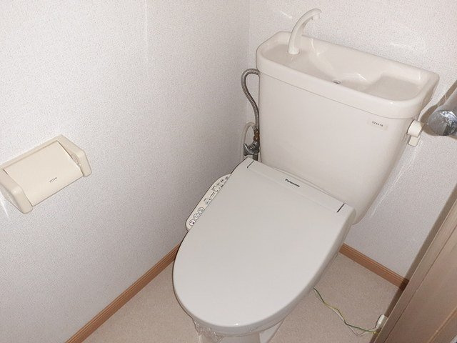 トイレもきれいです