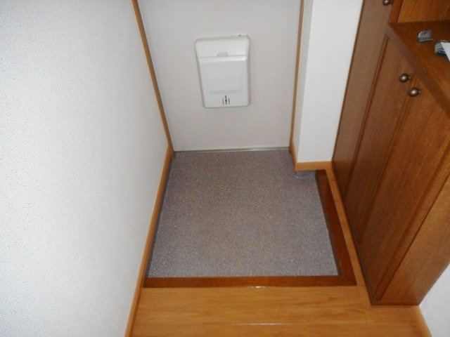 ゆったりとした玄関です
