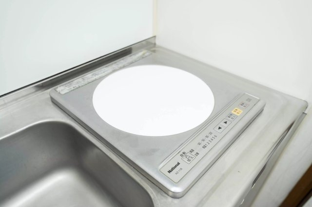 コンパクトなキッチンで掃除もラクラク