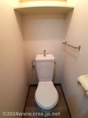 トイレもきれいです
