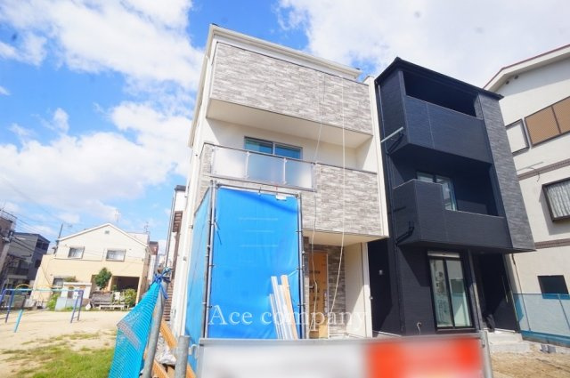 【外観】 | 平野区西脇1丁目　【2号棟/全2棟】 | 【全2棟☆只今建築中！2026年9月22日現在☆】