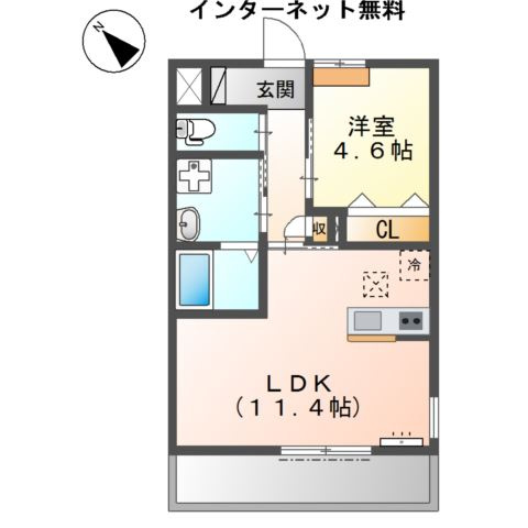 ウィンサムパインⅡの間取り