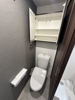 ゆったりとした空間のトイレです