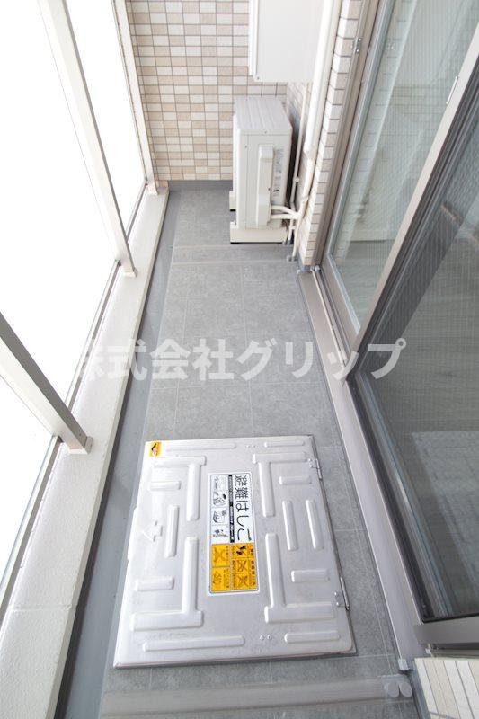 リヴシティ横濱関内弐番館のバルコニー