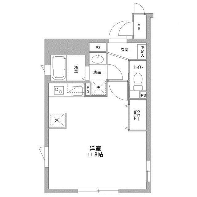 ＮＴＰＲレジデンス武蔵小山ＥＡＳＴの間取り