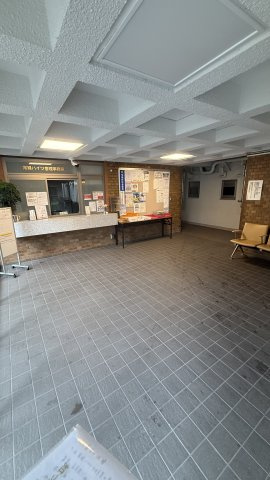 清潔なエントランスです