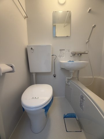ゆったりとした空間のトイレです